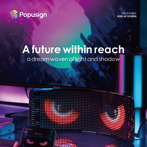 GL LED Flexible Display Screen Leaflet